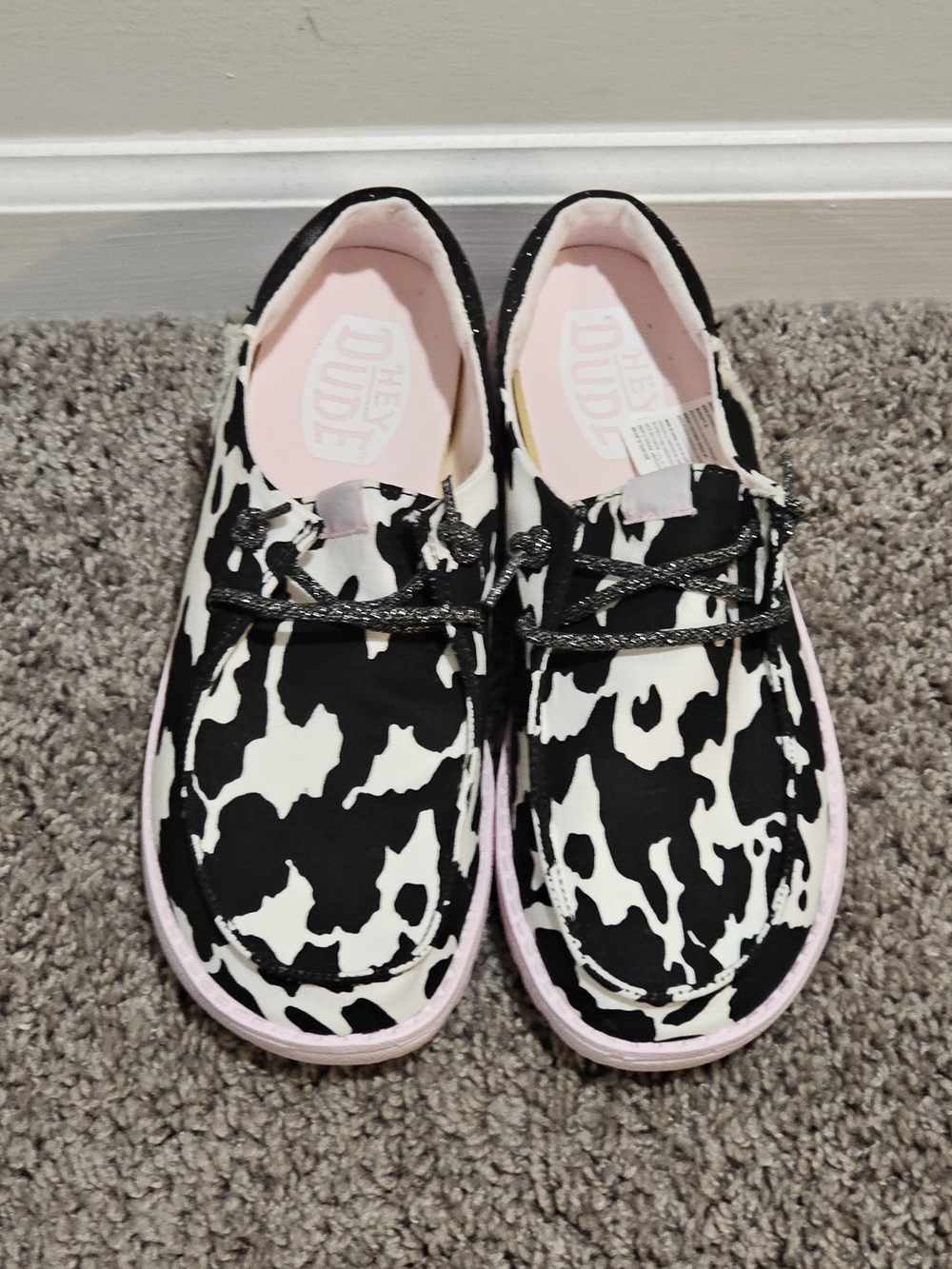 Hey Dude Wendy Cowgirl Sparkle Slip On Size 8 Women